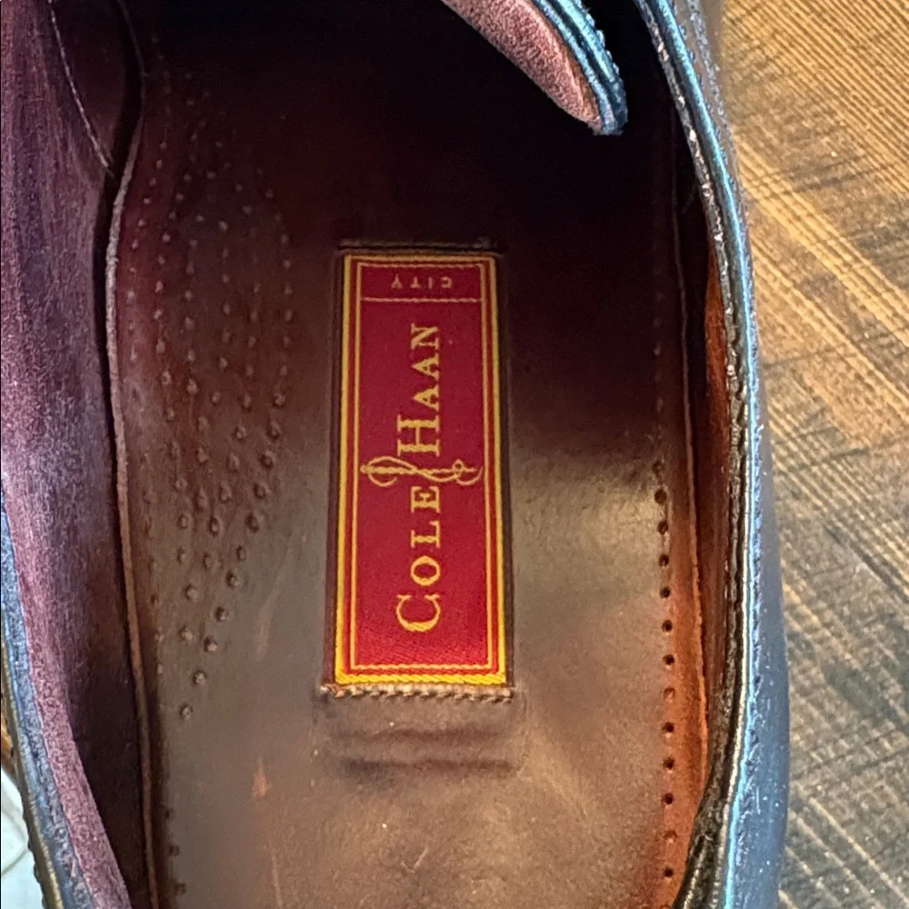 Mens Cole Haan Black Dress Shoes
